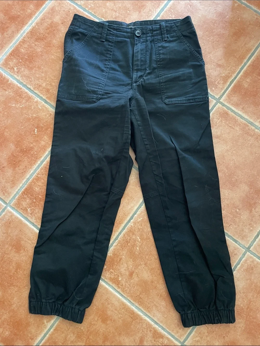 Banana Republic Black Cargo Pants